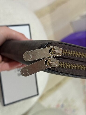 Beden kahverengi Renk Louis Vuitton Cüzdan