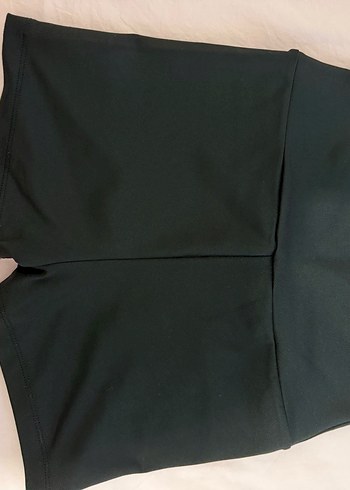 Siyah Basic Düz Kesim Şortu - Görsel 2