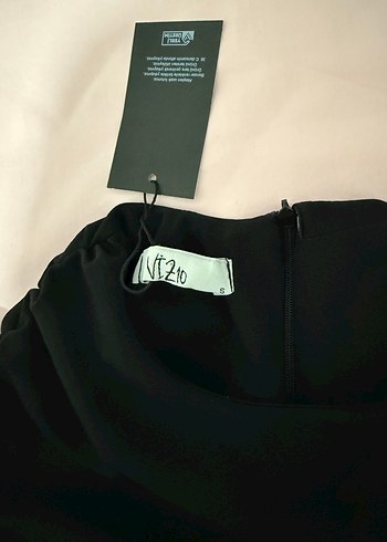 Siyah Uzun Kollu Drapeli Gotik Elbise - Görsel 3