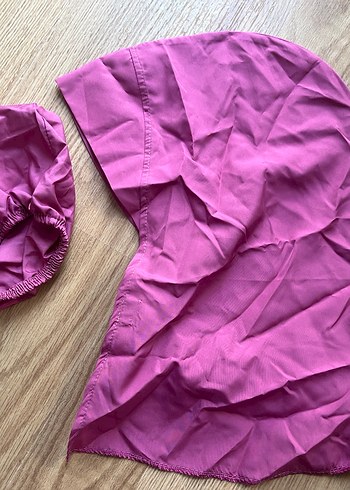 Parlak Mor Fermuarlı Kadın haşema - Görsel 4