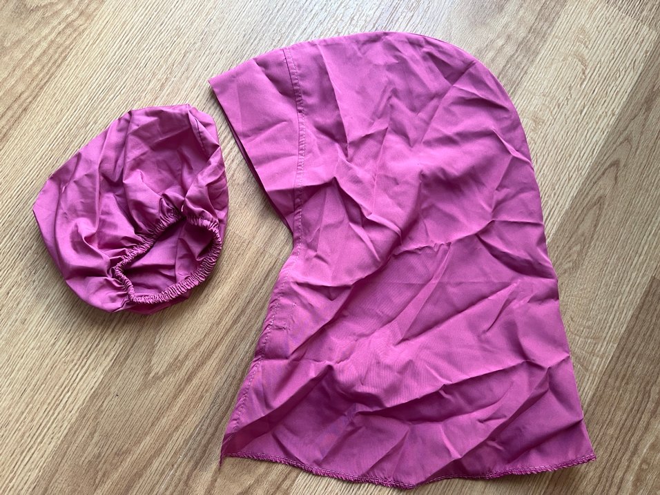 Parlak Mor Fermuarlı Kadın haşema - Görsel 4