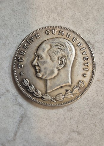 1934 100 Kurus Madeni Para Replika - Görsel 3