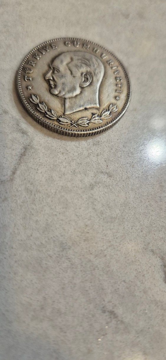 1934 100 Kurus Madeni Para Replika - Görsel 5