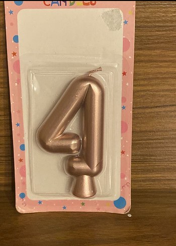 Parlak 4 Rakam Mum - Görsel 2