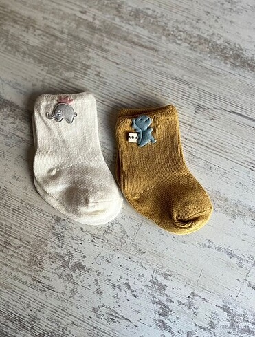 Pamuklu Bebek Çorabı 0-2 yaş