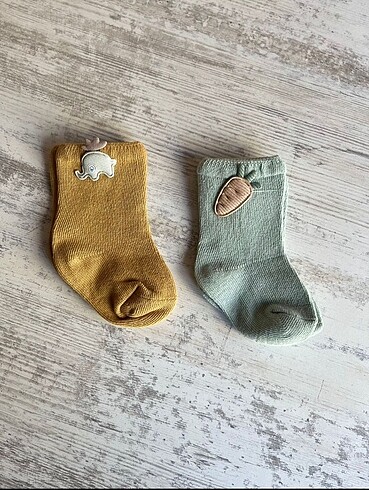 Pamuklu Konsept bebek Çorabı 0-2 yaş