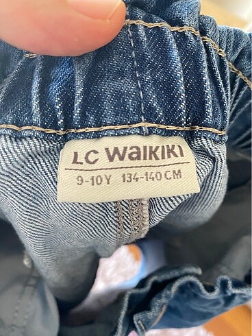 9 Yaş Beden mavi Renk Lcw Kot Etek 9-10 yaş