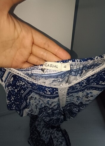 42 Beden Yazlık günlük elbise
