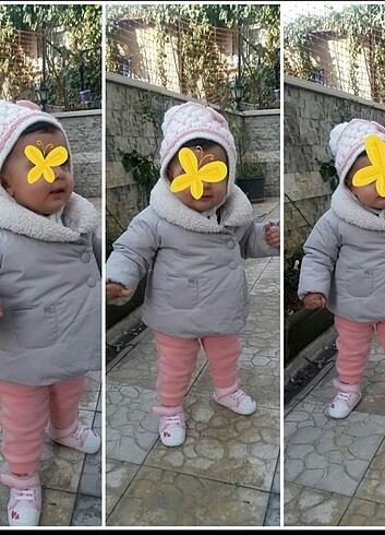 Zara Zara Marka Kız Bebek Mont