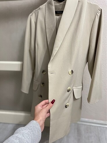 Trendyolmilla blazer ceket ve kumaş pantolon takımı