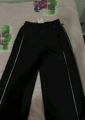 Kadın siyah paraşüt pantolon - Görsel 5