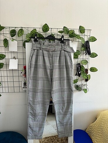 bershka ekose havuç pantolon