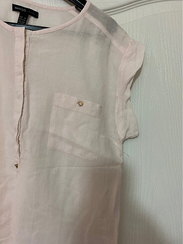 Mango kısa kollu bluz - Görsel 5