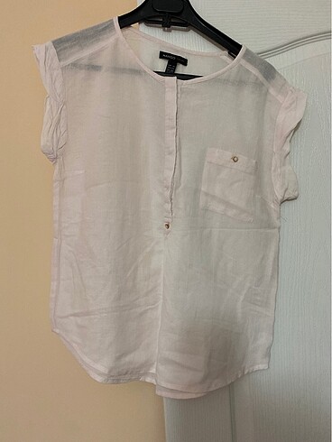 Mango kısa kollu bluz - Görsel 6