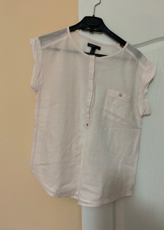 Mango kısa kollu bluz - Görsel 2