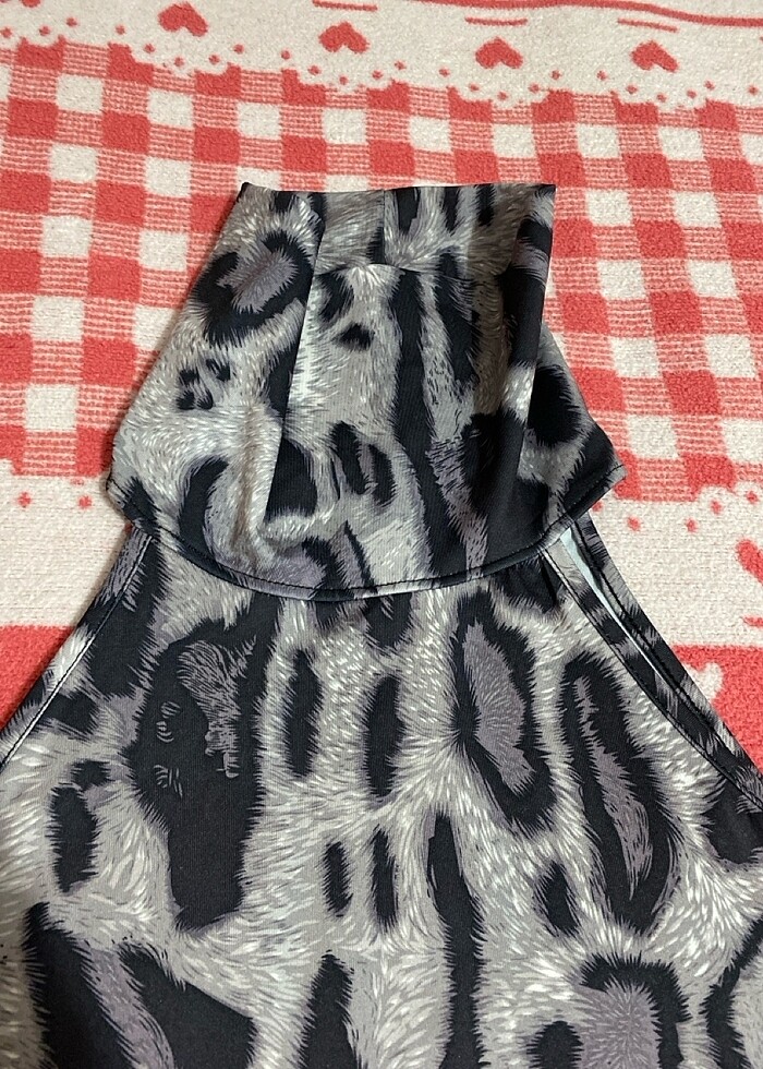 Zebra desenli bluz - Görsel 3