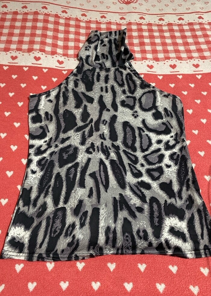 Zebra desenli bluz - Görsel 4