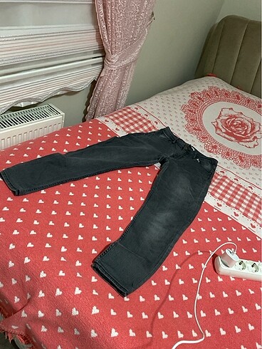 Antrasit rengi dar paça pantolon - Görsel 6