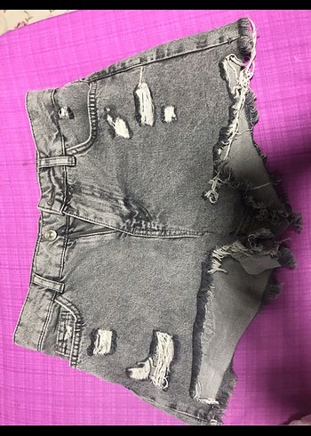 Mini Denim Şort - Görsel 2