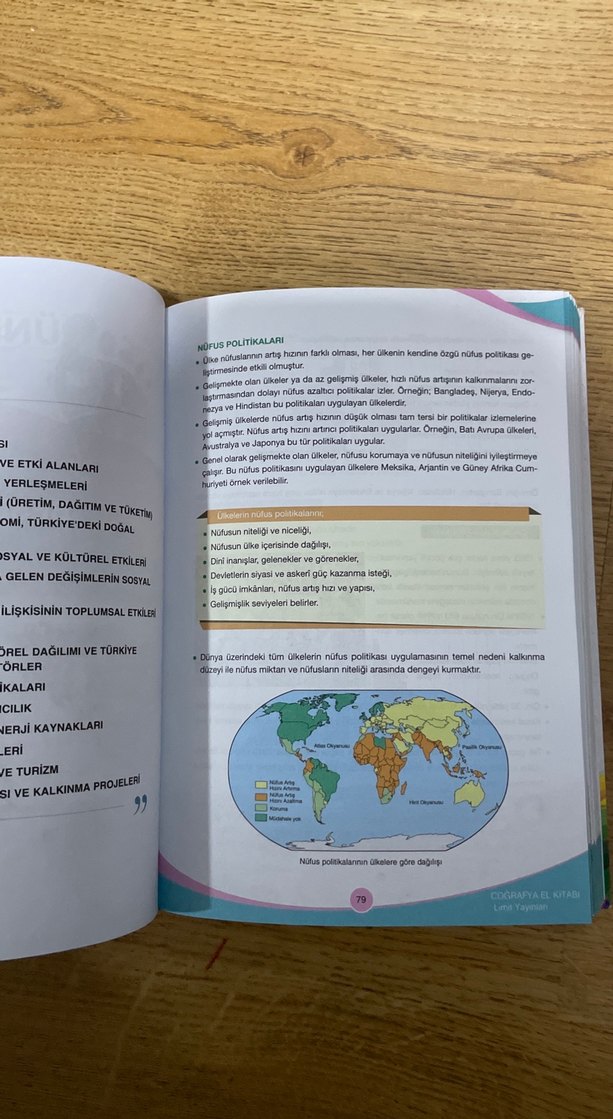 AYT Coğrafya El Kitabı - Limit Yayınları - Görsel 3