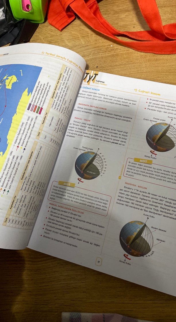 TYT Coğrafya Ders Notları - Bayram Meral - Görsel 2
