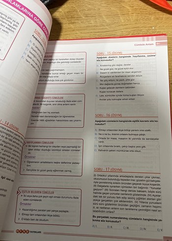 Analitik TYT Türkçe Konu Soru Fasikülleri - Görsel 2