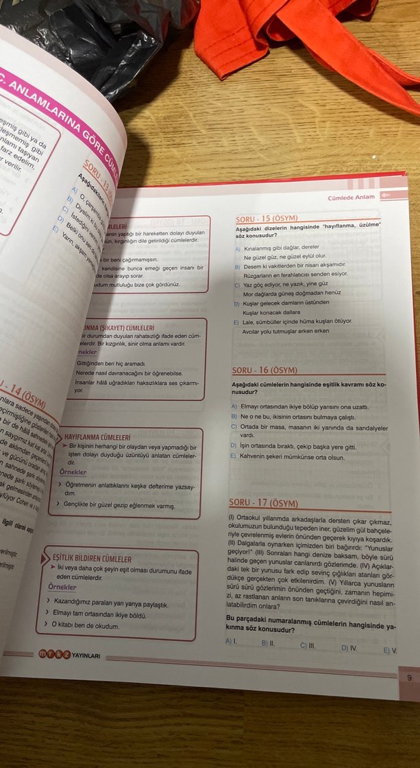 Analitik TYT Türkçe Konu Soru Fasikülleri - Görsel 2
