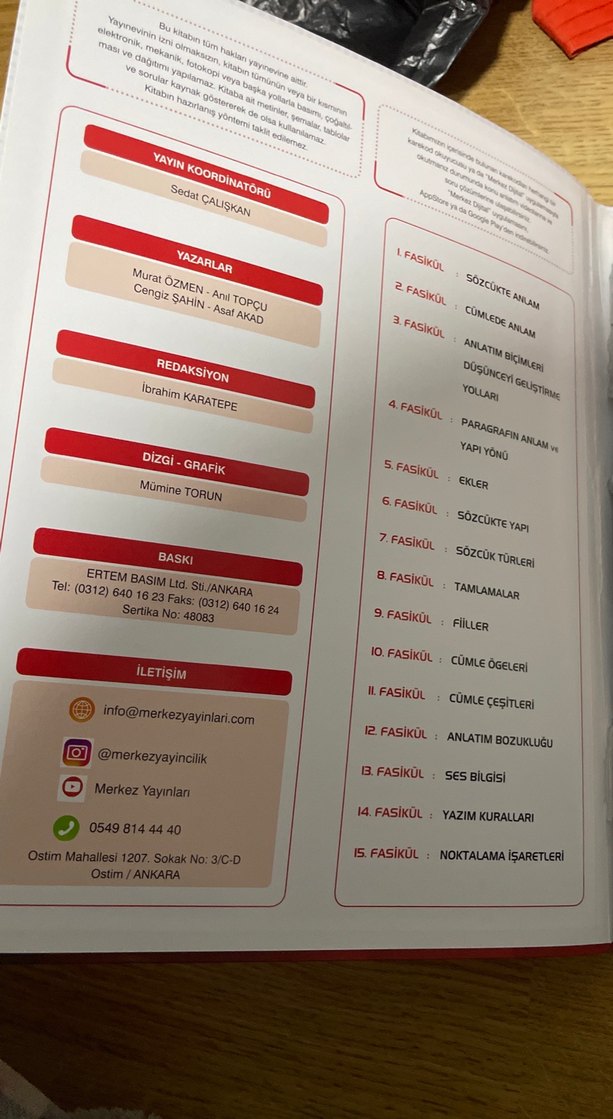 Analitik TYT Türkçe Konu Soru Fasikülleri - Görsel 3