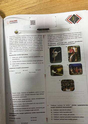 Palme yayınevi ayt edebiyat - Görsel 3