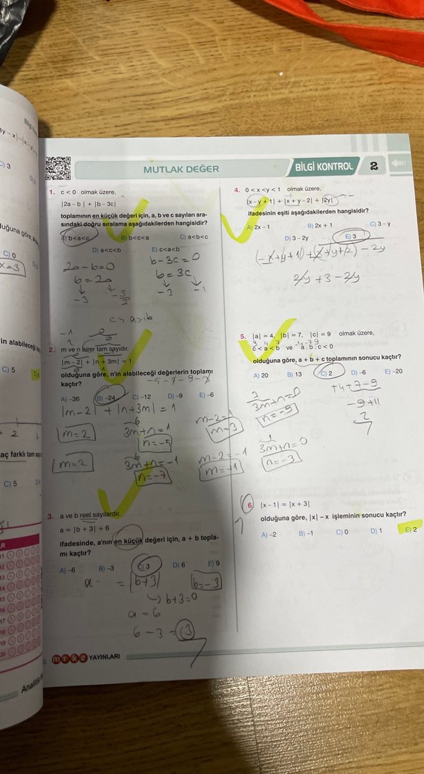 Analitik TYT Matematik Soru Bankası - Görsel 3