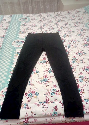 Siyah Kadın Street Wear Tayt - Görsel 2