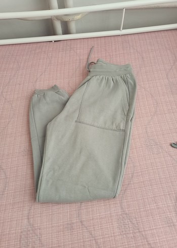 Gri Rahat Kesim Kadın Eşofman Altı - Görsel 4