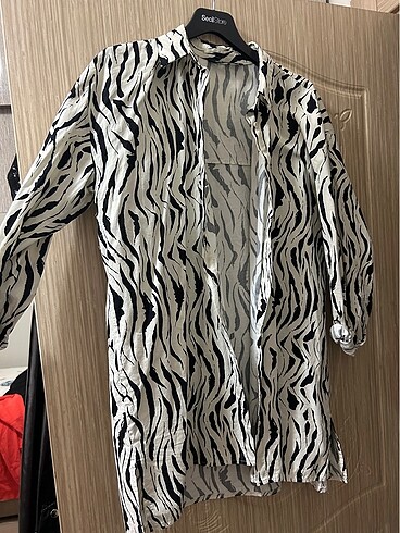 40 Beden zebra gömlek