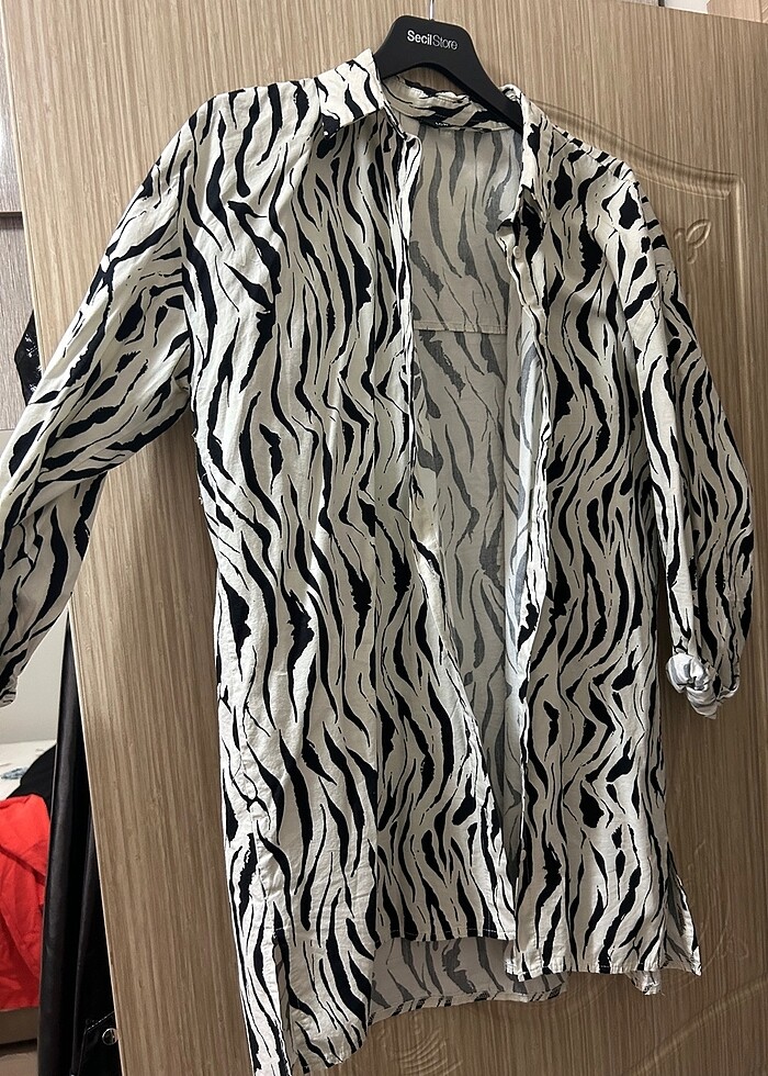zebra gömlek - Görsel 3