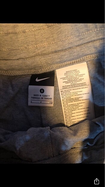 s Beden gri Renk Nike şort