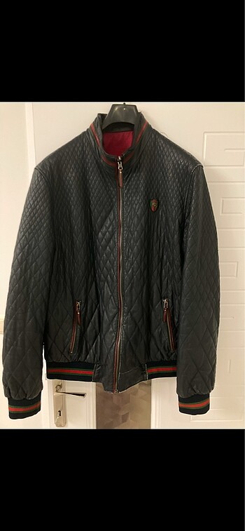 Gucci deri mont çift taraflı vintage