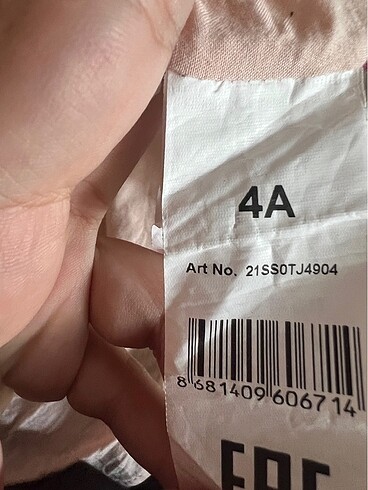 4 Yaş Beden ten rengi Renk B&G Store / tyess Elbise