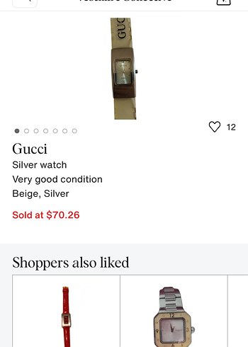 Siyah Gucci Kadın Kol Saati - Görsel 3