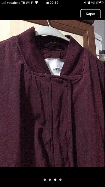 m Beden bershka bomber ceket