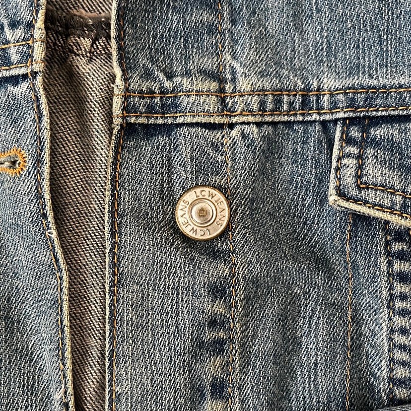 Mavi Kot Ceket - Görsel 2