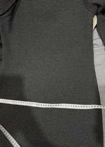 Kadın Siyah Uzun Kollu Uzun Elbise - Görsel 9