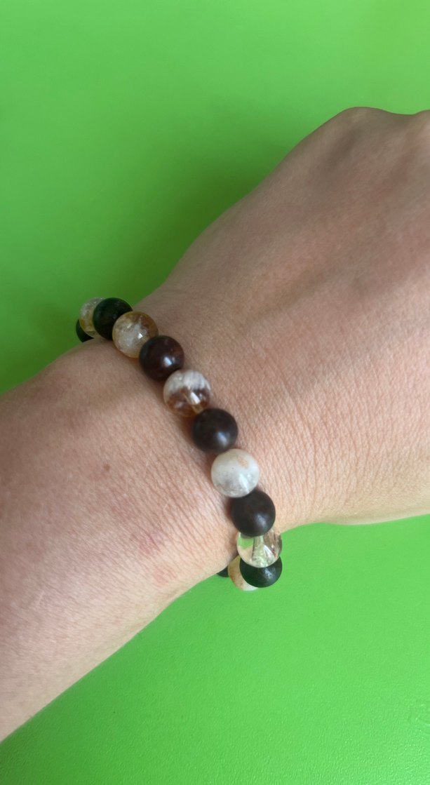 Sitrin ve ağaç Bohem Kadın Bileklik - Görsel 2