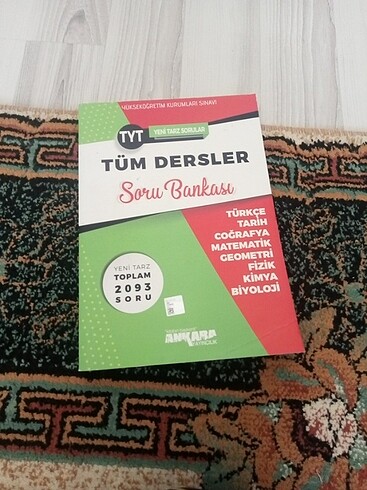 Ankara Yayıncılık tyt tüm dersler soru bankası