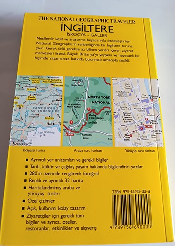 The National Geographic Traveler İngiltere Kitabı