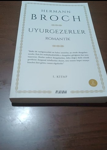 Uyurgezerler Romantik - Hermann Broch