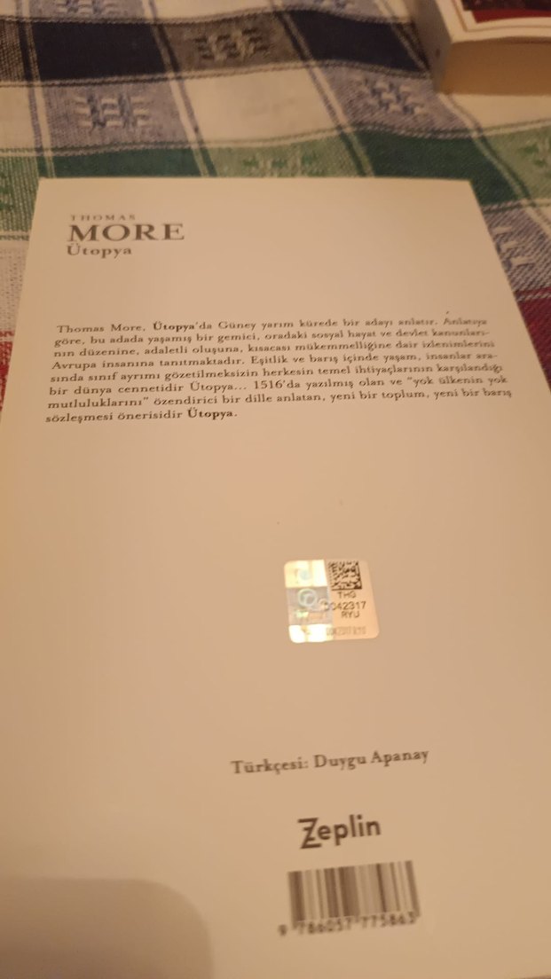 Thomas More - Ütopya Romanı - Görsel 3