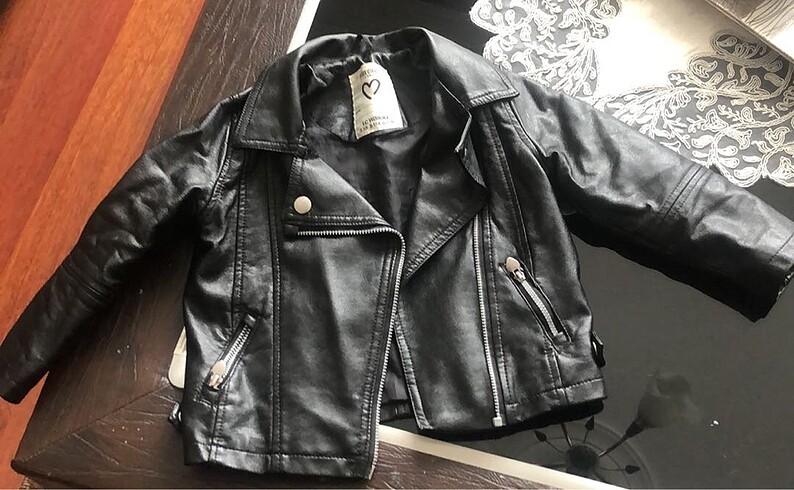 LC Waikiki Kız çocuk deri ceket