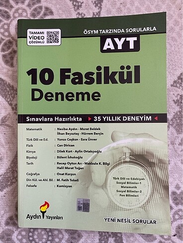Aydın yayınları