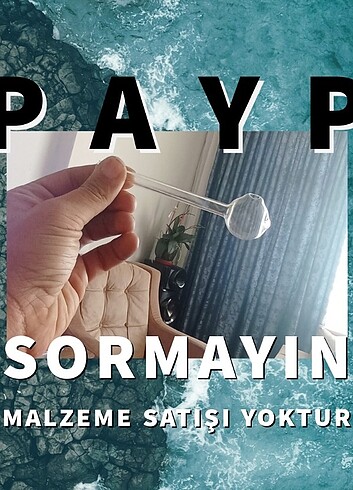 PAYP CAM PİPE