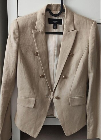Mango keten blazer ceket